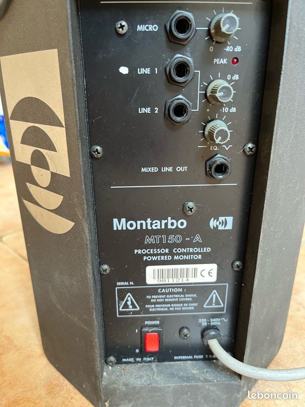 Enceinte Montarbo (image 2)