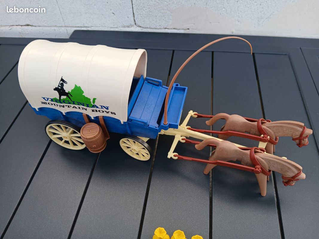 Playmobil chariot sudistes vintage (image 2)