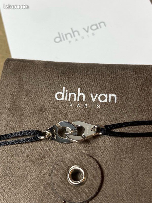 Bracelet r10 argent Dinh Van Montres Bijoux