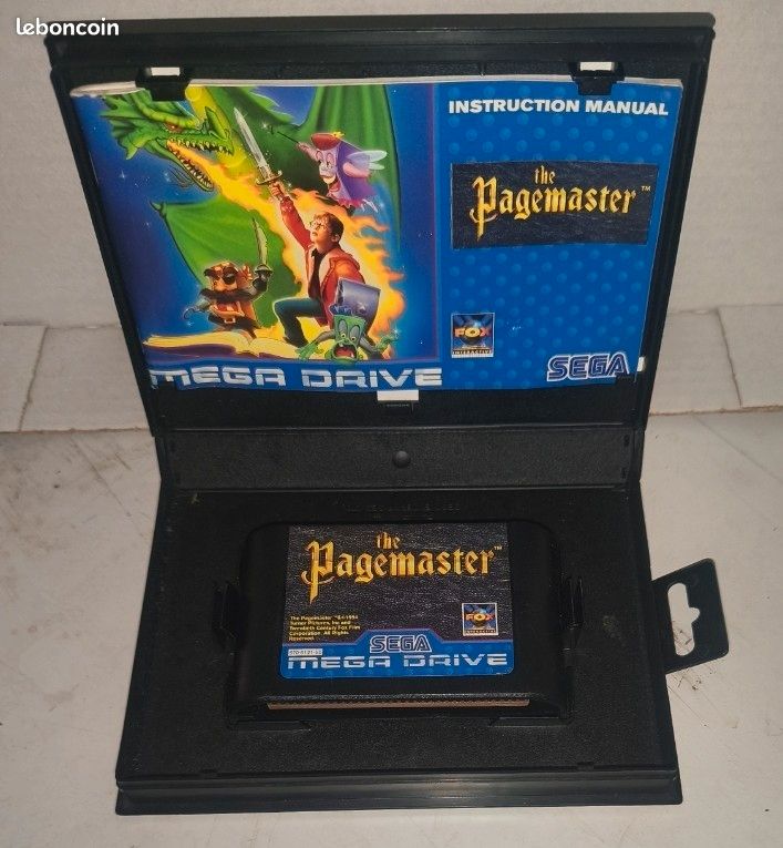 The Pagemaster pour Megadrive occasion - Retro Game Place