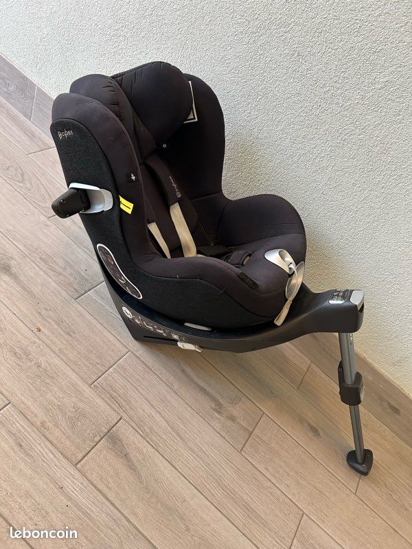 Siège auto i-Size Cybex Sirona Z et base pivotante Z (image 1)
