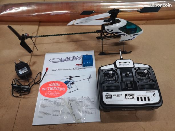 Hélicoptère Walkera V120D01 CARBOON Flybarless - NEUF (sans émetteur)