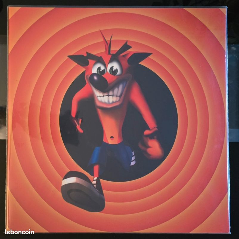 OST vinyl Crash Bandicoot (image 1)