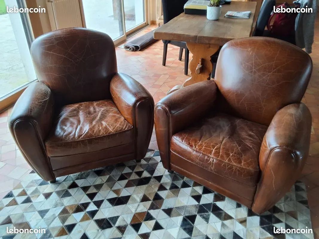 Poltrona Club Maison Du Monde Poltrona Cuoio Vintage Poltrona In