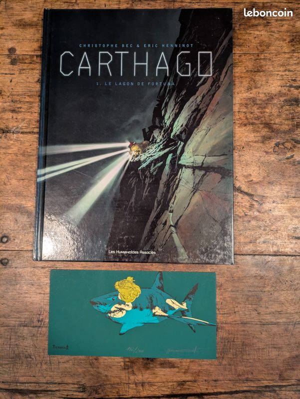 "Carthago" +ex-libris de C.Bec&E. Henninot (image 1)