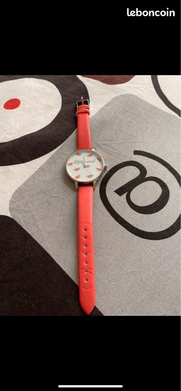 Montre neuve moa pastèque (image 3)
