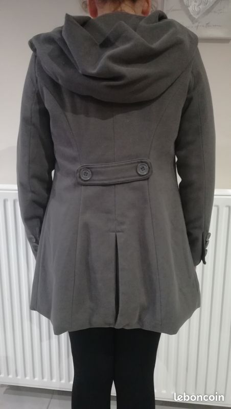 Manteau gris Cache Cache (image 3)