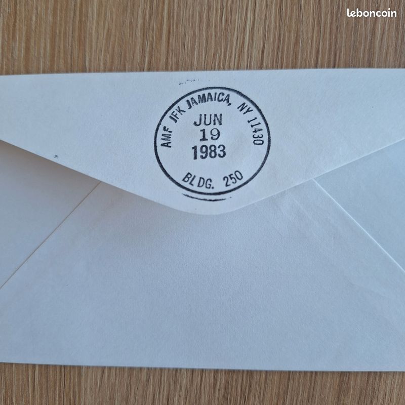 Enveloppe 1er jour 50 ans Air France Concorde Paris CdG / New-York Kennedy (image 4)