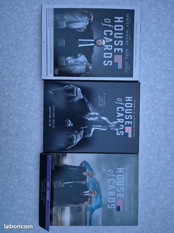 Coffret dvd house of cards (image 2)
