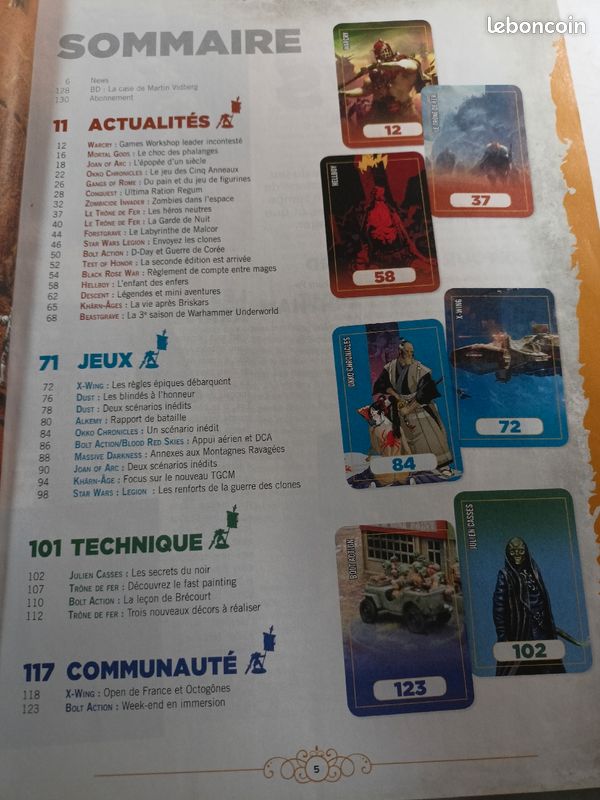 3 magazines Ravage jeux figurines fantastiques (image 7)