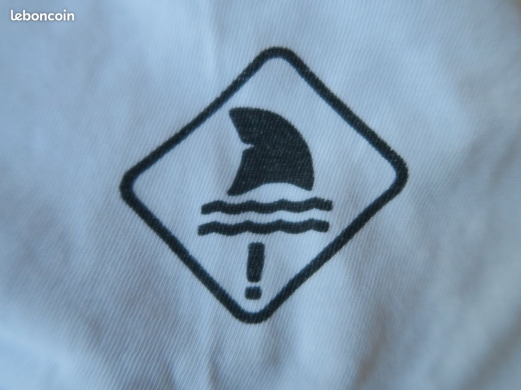T-shirt blanc manches courtes garçon 11/12 ans 146-152 cm – Très bon état (image 4)