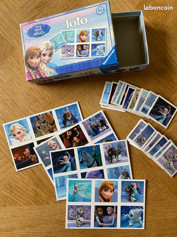 Jeu de loto Reines de Neiges (image 1)