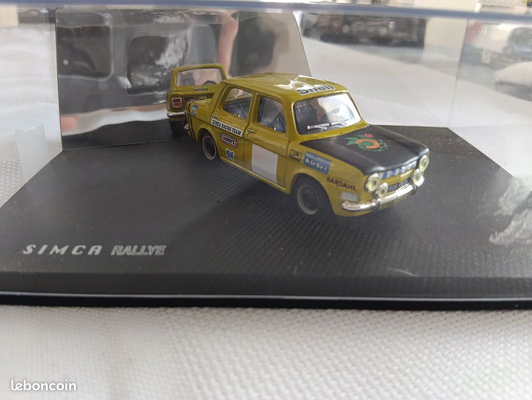 Voiture miniature Simca Rallye de la marque norev 1/43 (image 1)