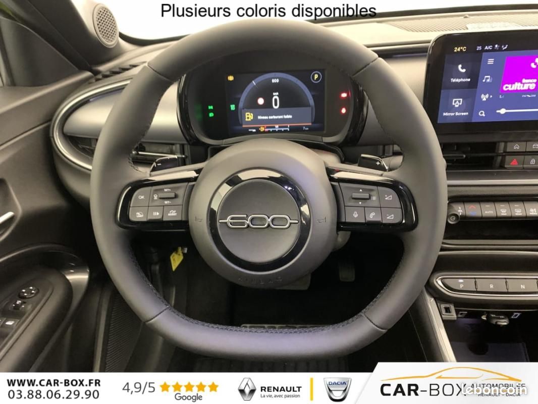 Fiat 600 T-Gen 3 1.2 Hybrid 145ch eDCT6 Sport (image 14)