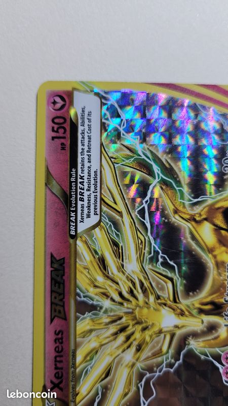 xerneas break pokemon card - 82/114 Ultra Rare Holo Fairy / 170 / Basic Attack 1 Carte Pokmon Xerneas Break 82/114