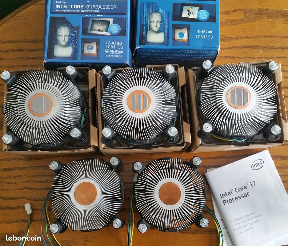 Ventirad Intel, socket LGA1155/1156/1150/1151, OCC - Team-Ordi