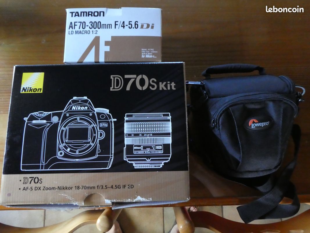 NIKON D70s pack complet (image 3)