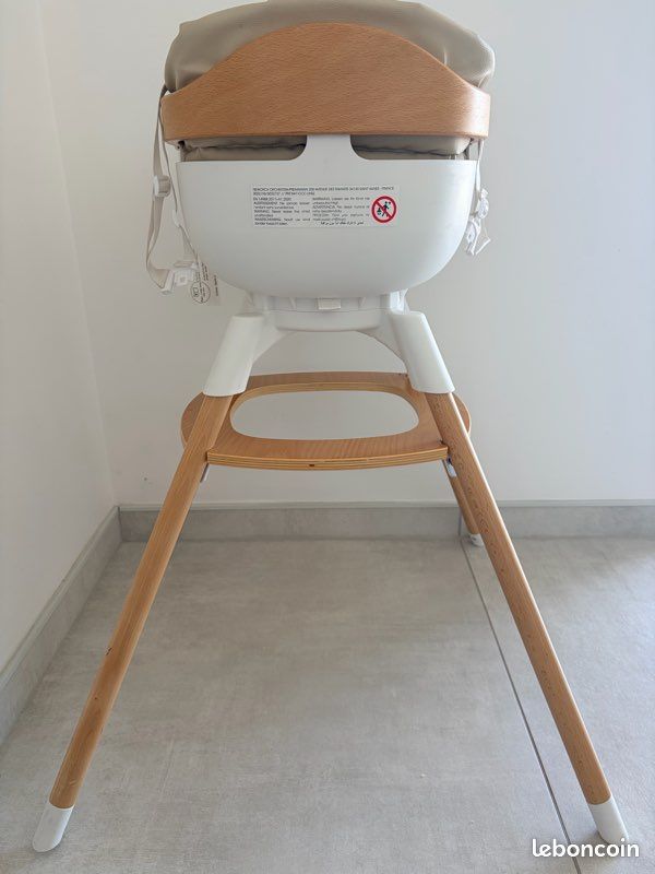 Chaise haute Prémaman en bois (image 3)