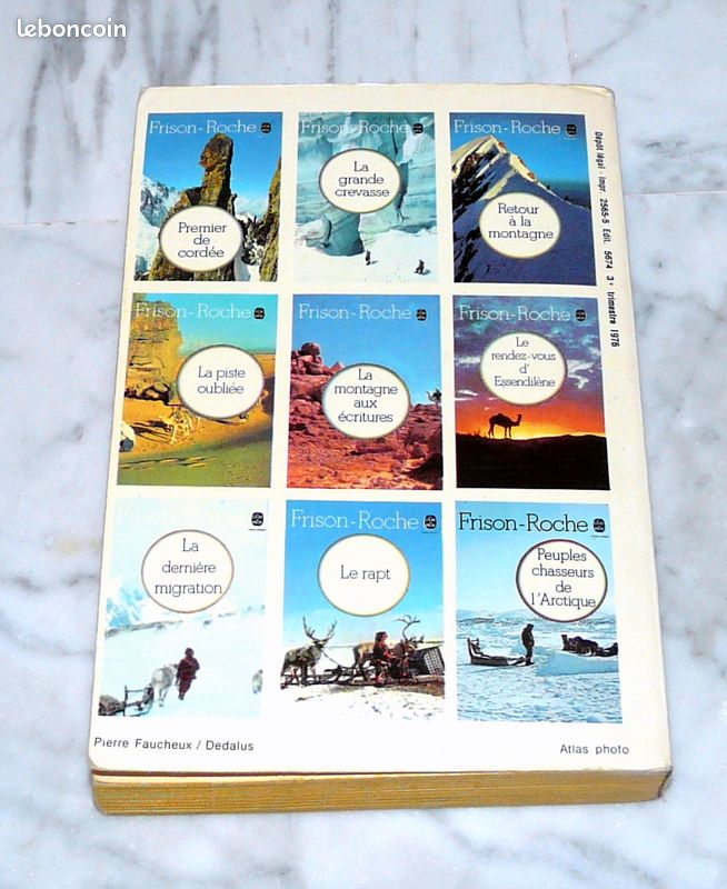 Livre – La piste oubliée - Frison-Roche – Poche - 1976 (image 3)
