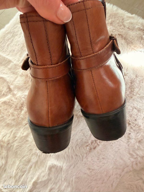 Bottines marron Di fontana (image 7)