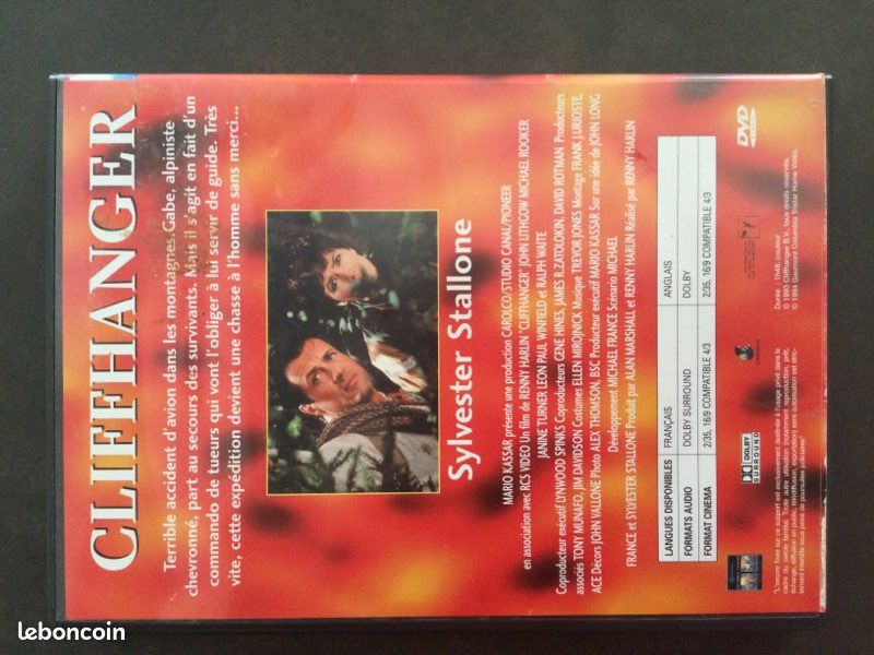 Dvd Cliffhanger (image 2)