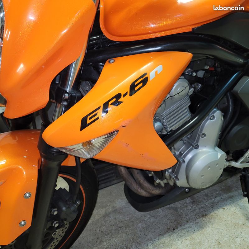 Vends kawasaki er6n Motos