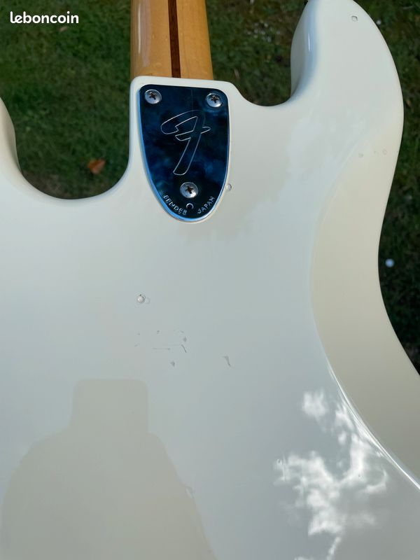 Fender Jazz Bass Marcus Miller - Olympic White (active) - 2006/2008 - Japonaise (image 10)