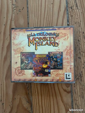 Jeu PC VF La Trilogie Monkey Island avec notice Envoi rapide