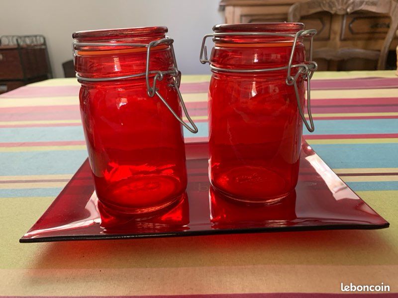 2 pots avec dessous (image 1)