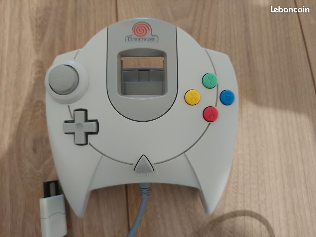Manette Officielle Sega Dreamcast Japonaise (HKT-7700) – Logo Orange / NTSC-J (image 2)