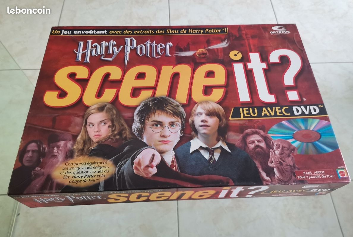 Jeu de société [Harry Potter Scene IT] DVD interactif Mattel FR Complet  2005 - Collection