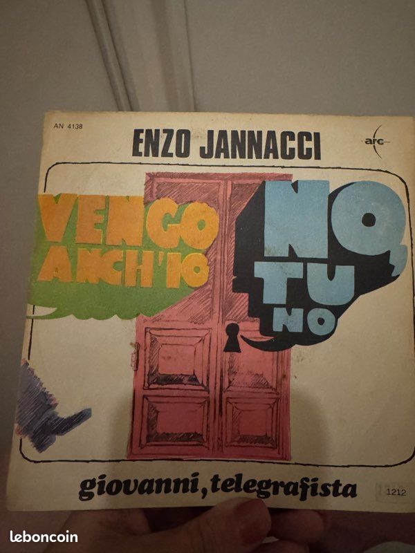 Disque Vinyle Enzo Janacci (image 3)