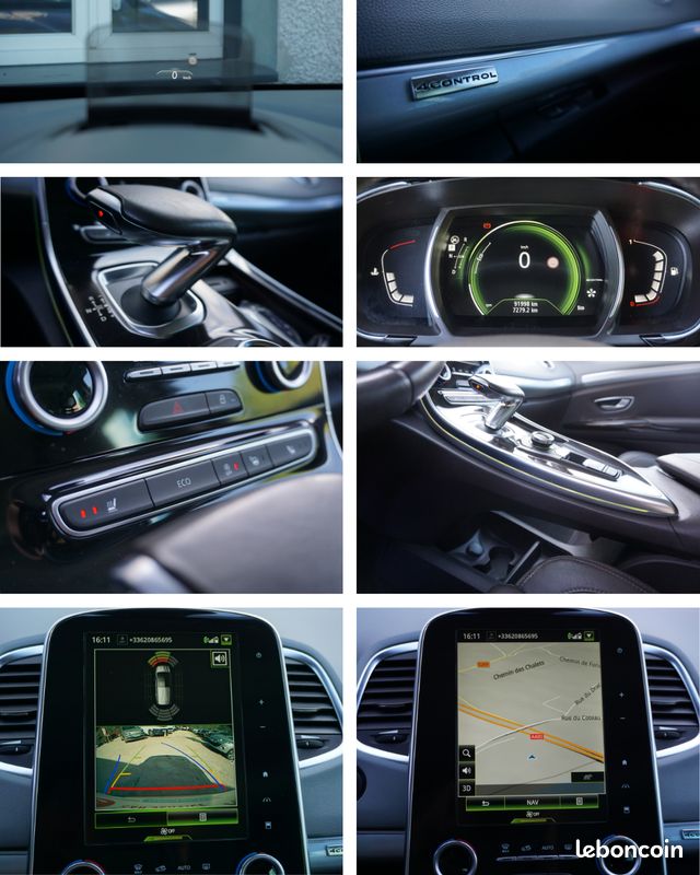 🚗 RENAULT Espace V dCi 160 Energy Twin Turbo Intens EDC - Sièges chauffants / 7 places / Toit panoramique ☀️ Prête à partir (image 5)