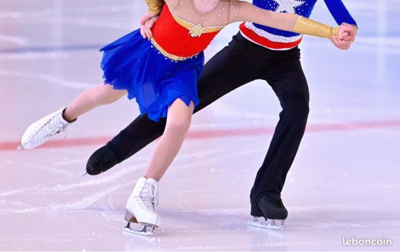 Tunique patinage/danse sur glace garçon Sport Plein air