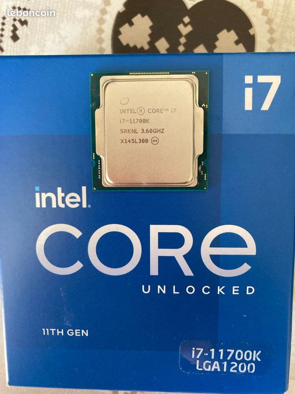 Kit Upgrade : CPU I7 11700K + Carte Mère Z490-A Pro + Crucial Ballistix Gaming RAM 16gb DDR4 + NH-U12S Ventirad (image 1)