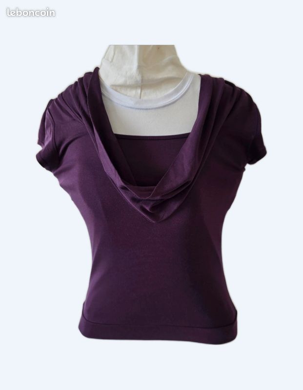 Leboncoin Pimkie Robe Violette Pull Manches Courtes Pull Violet