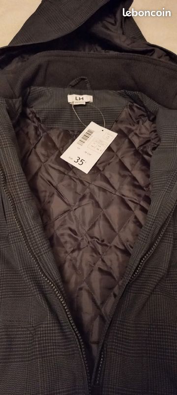 Blouson parka neuf 14/16 ans (image 3)