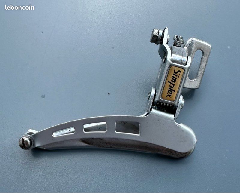 Dérailleur Avant Triplex à Pince Vintage - NOS Années 70 Pour Vélo Course