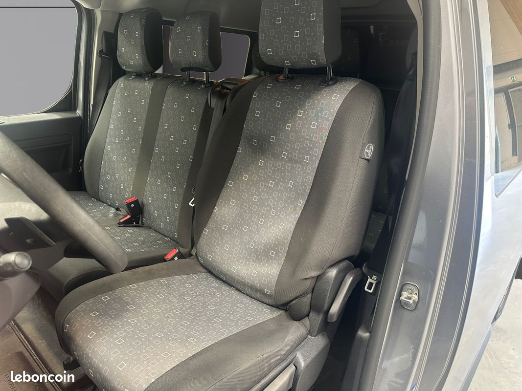 CITROEN JUMPY 2.0 BLUE HDI 145 Cabine Approfondie Car Play Caméra de Recul Virtual Cockpit Garantie 12 mois (image 10)