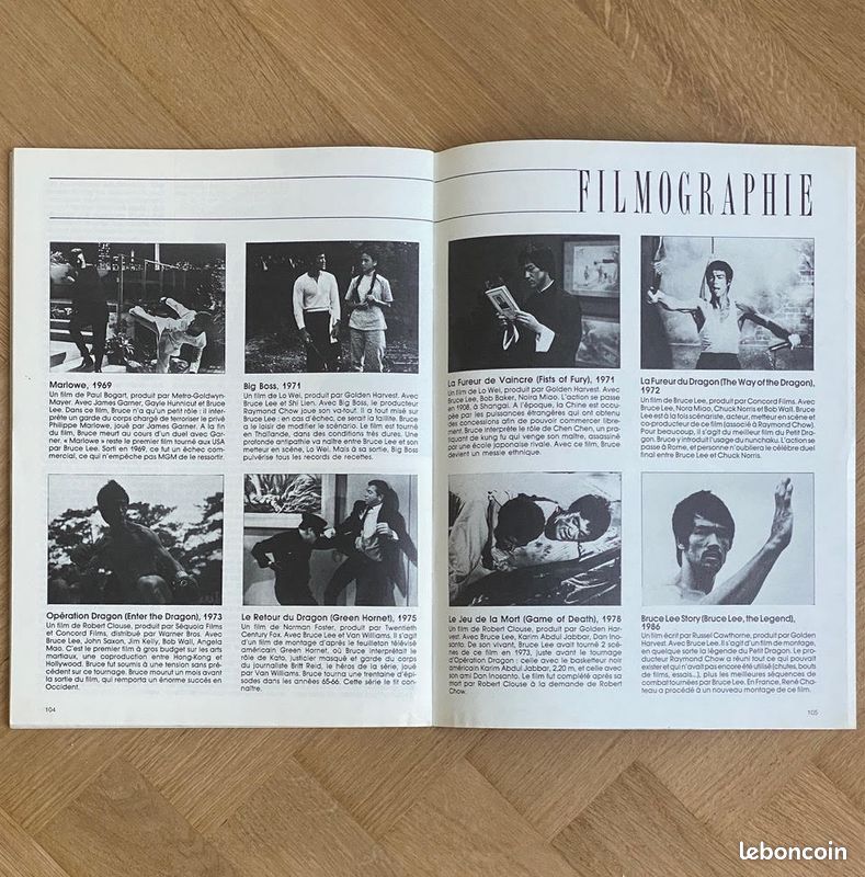 Magazine vintage rare de karaté FIGHTING STARS 1975 avec
