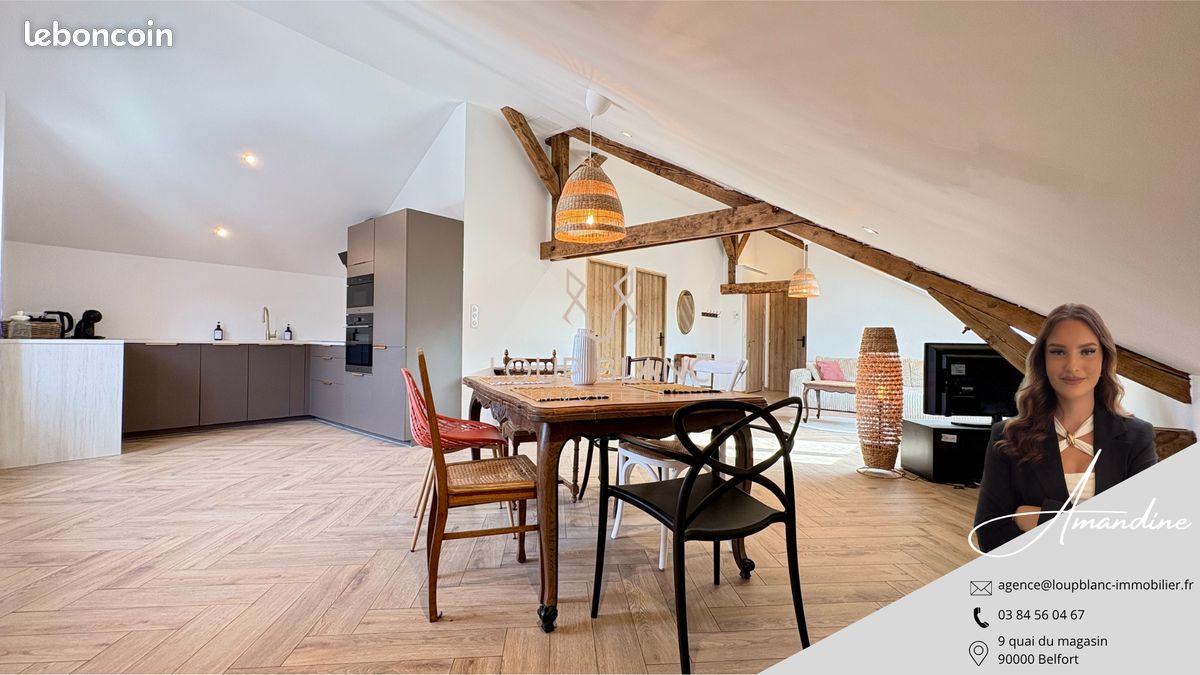 Appartement 3 pièces 58 m² · à Belfort · 58 m² · 890 €/mois