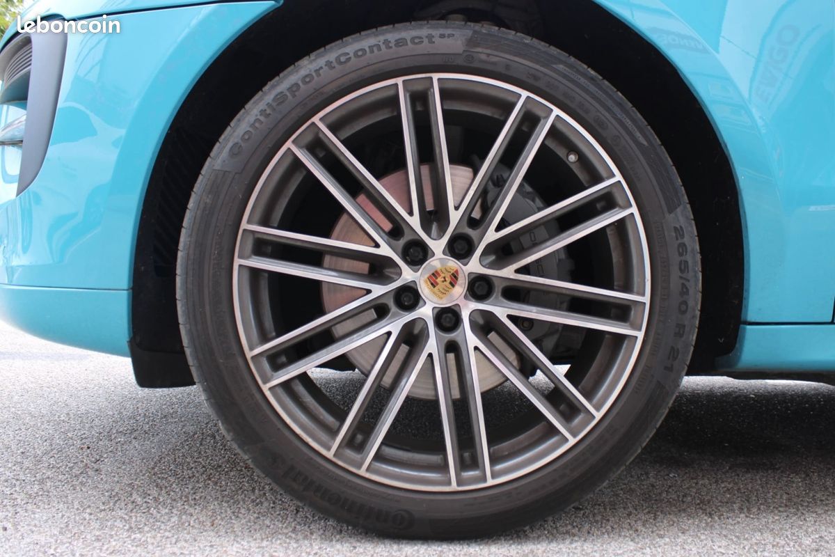 Porsche macan s-3.0l 355ch pdk-toit ouvr-sièg elect 18 reglg-jantes 911 / 21"-suspens pasm-phare pdls-orig france (image 15)