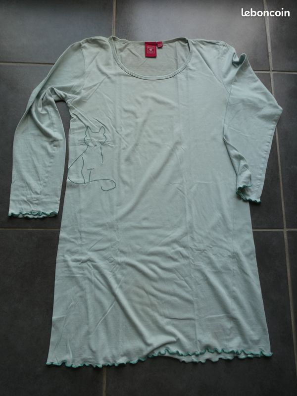 Lot de 2 chemises de nuit femme (image 4)