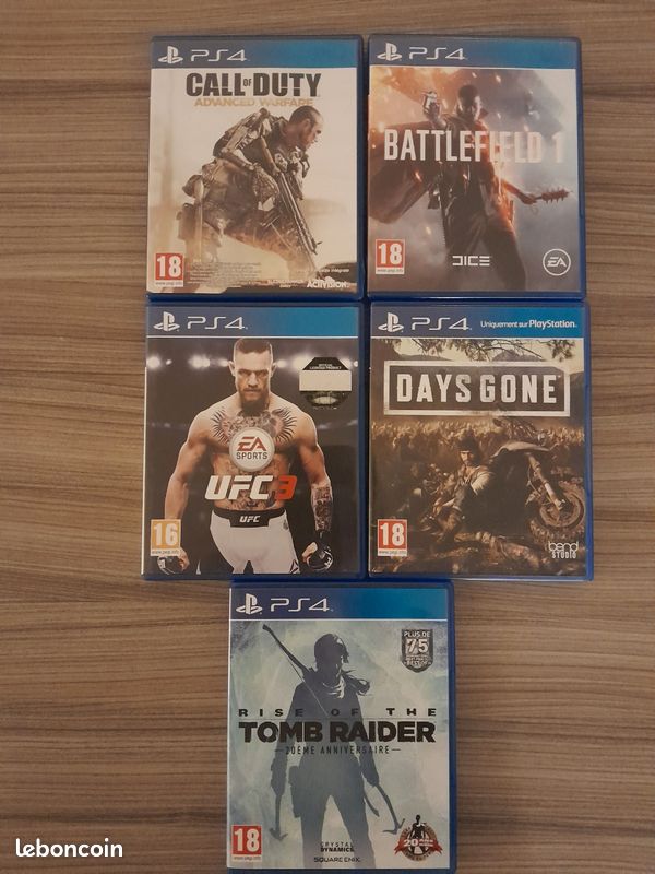 Jeux ps4 état neuf (image 1)