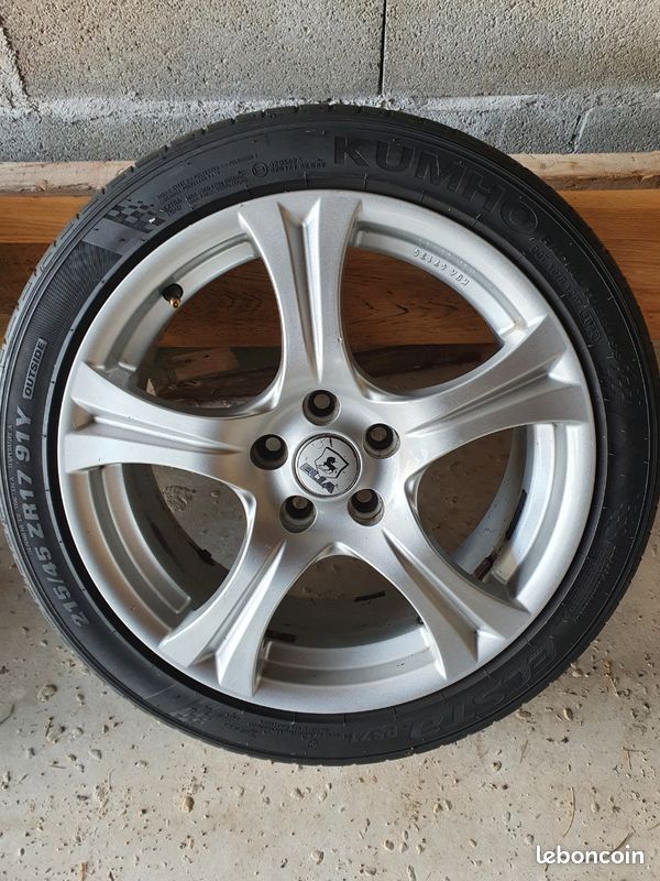 Roues alu 215 45 r17 (image 2)