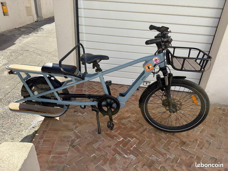 Vélo Cargo Decathlon Velo Tandem Cargo Longtail Bikes Buy At Decathlon