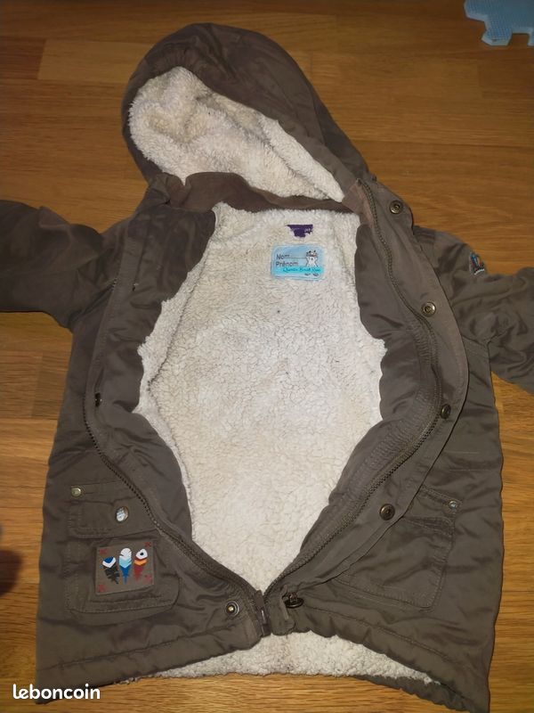 Manteau chaud 24 mois sergent major (image 3)