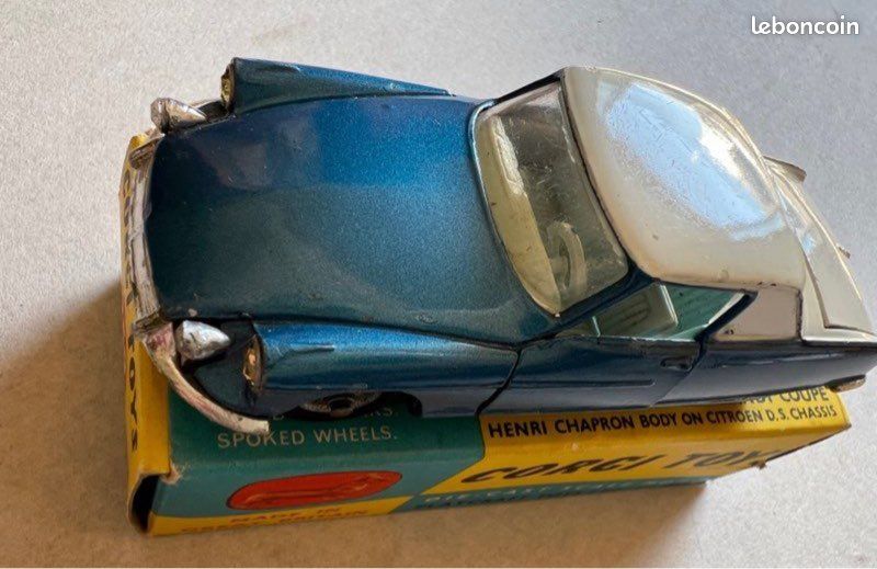 Corgi Toys Miniature 259 Citroën DS Le Dandy Coupé Henri Chapron, Occasion UK