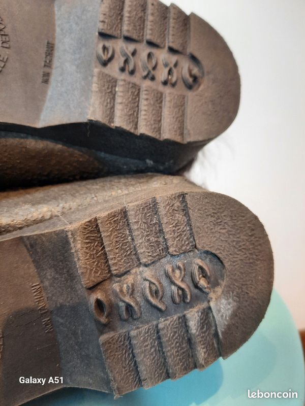 Bottines hiver fourrures vintage année 70 (image 8)