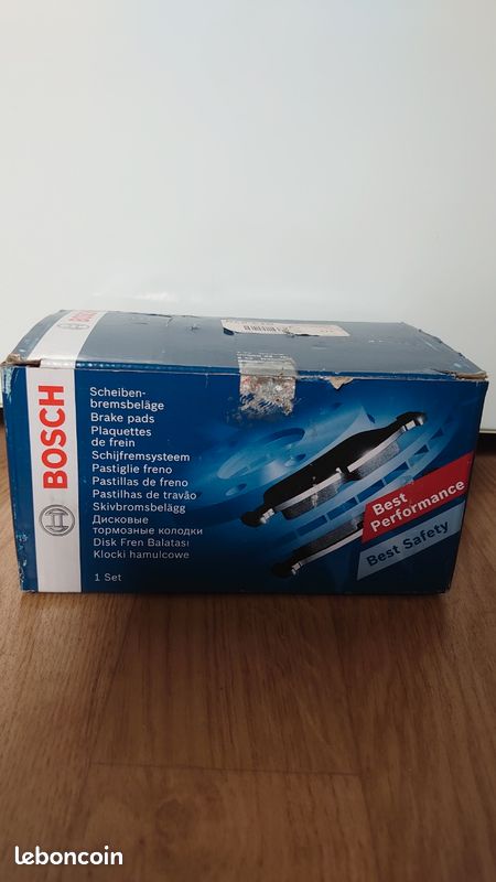 Plaquettes de frein Bosch Peugeot 508 (image 1)